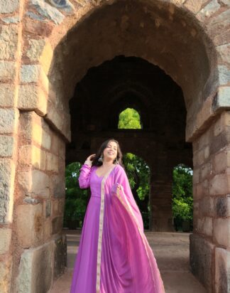 Anarkali Suit With Dupatta